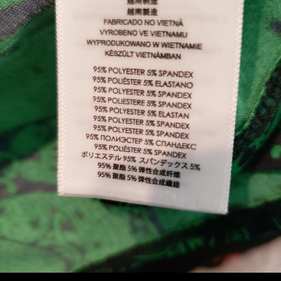 Michael Kors Leather Trim Shift Dress L - Picture 5 of 6